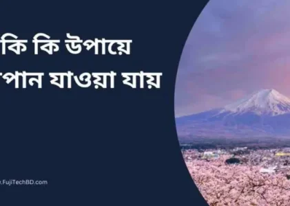 কিছু কমন প্রশ্ন সমুহঃ জাপান ভিসা সম্পর্কে ভিসা প্রার্থীদের কিছু কমন প্রশ্ন